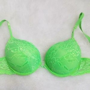 34B Plunging Neon Push-Up Bra by Tarea from Rue 21